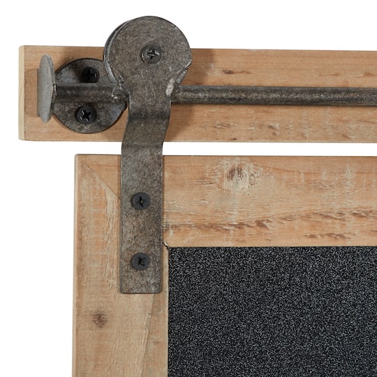 Brown Wall Mounted Chalkboard